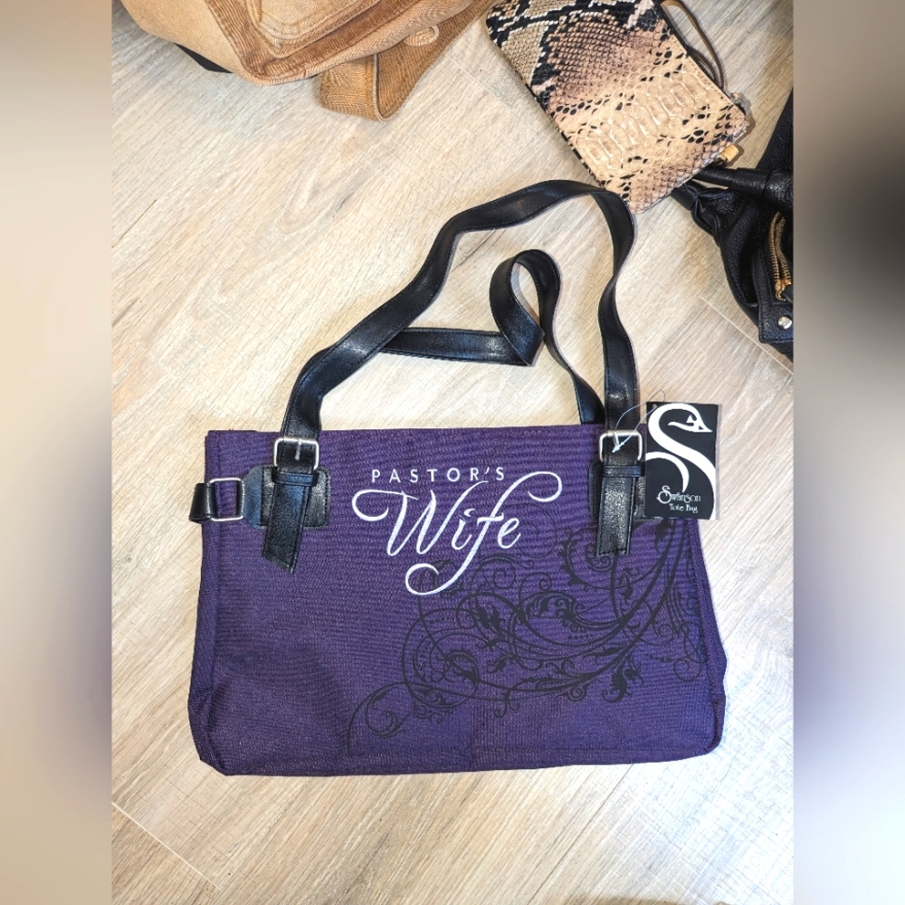 Pastor's Wife Tote, NWT